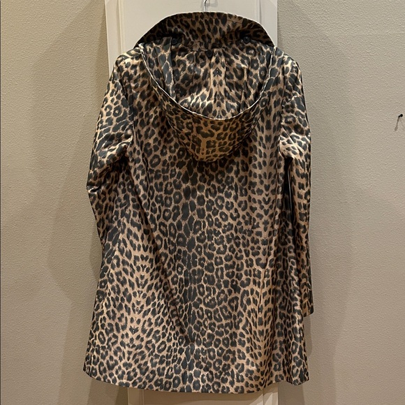 Via Spiga Animal Print Trench Coat - Picture 4 of 8
